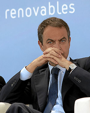 José Luis Rodríguez Zapatero, en 'España Solar'. (Foto: Javi Martínez)