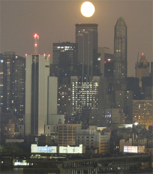 Imagen nocturna de Manhattan. (Foto: AP)