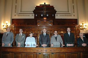 Los miembros de la Corte Suprema de Justicia Argentina, en una foto de archivo. (Foto: EFE)