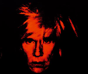 'Autorretrato' de Andy Warhol. (Foto: ELMUNDO)