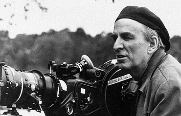 Bergman, en pleno rodaje en los años 70. (Foto: AP)