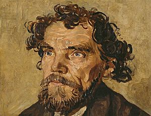'Cabeza de Hombre', el cuadro falso de Van Gogh. (Foto: AP)