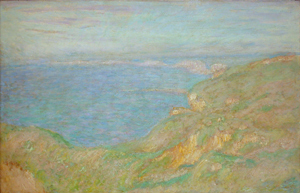 'Acantilados cerca de Dieppe', de Claude Monet. (Foto: EFE)