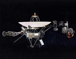 La sonda 'Voyager 2' que fue la primera en lanzarse, un 20 de agosto de 1977 (AFP)