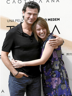 Julio Medem y Manuela Vallés, director y protagonista de 'Caótica ana'. (Foto: Begoña Rivas)