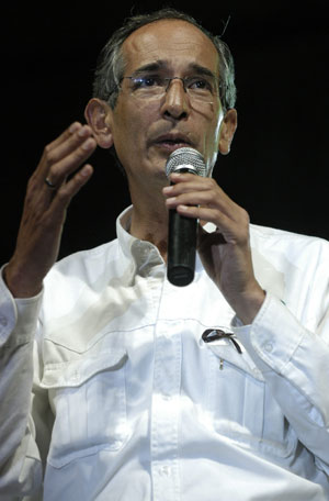 Álvaro Colom. (Foto: EFE)