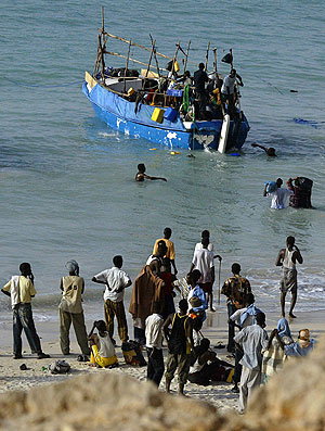Immigrantes ilegales inician el peligros viaje hacia Yemen. (Foto: AFP)