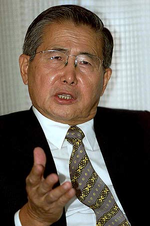 El ex mandatario peruano, Alberto Fujimori. (Foto: AFP)