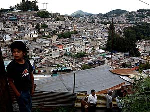 El Limón, un barrio pobre de Guatemala. (Foto: AP)