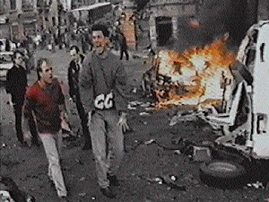 Una imagen de momentos despus del atentado en diciembre de 1995. (Foto: EL MUNDO)