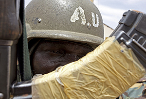 Un soldado de la misión de paz en Sudán. (Foto: Reuters)