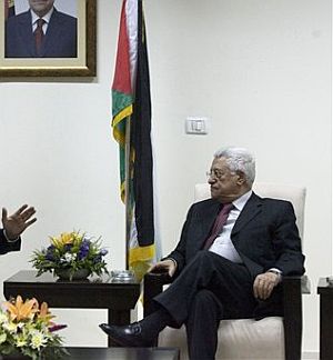 Abu Mazen, en una reunin. (Foto: AP)