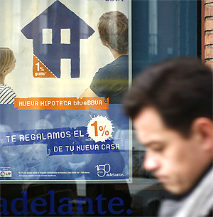 Las hipotecas estn perdiendo peso en el sector bancario. (Foto: Antonio Heredia)