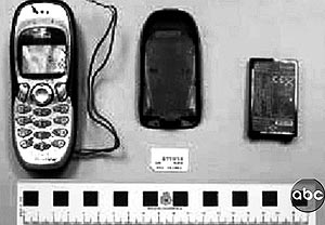 El telfono hallado en la mochila bomba de Vallecas, que fue clave en la investigacin.