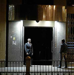 La entrada de la discoteca en la noche en la noche del mircoles. (Foto. Julin Jan)