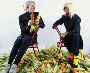 Marta Minujin & Andy Warhol, de Ruth Benzacar. (Foto: PINTA)
