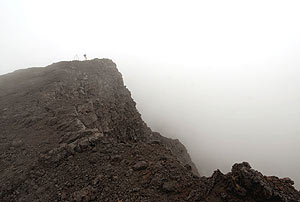 El volcán el Pitón de la Fournaise. (Foto: Alfredo Merino)