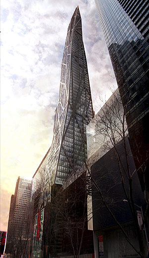 Recreacin de cmo ser el rascacielos de Nouvel en Manhattan . (Foto: Estudio Jean Nouvel)