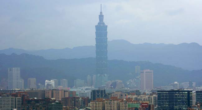 Panormica de la capital de Taiwan. (FOTO: AP)