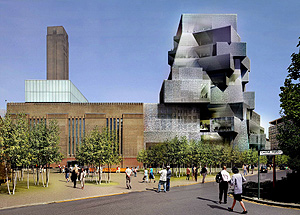 El edificio que ampliar la Tate Modern de Londres. (Foto: EFE)