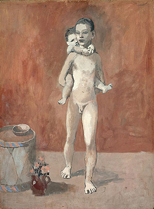 La obra 'Los dos hermanos', de los primeros aos de Picasso. (Foto: Museo Picasso de Pars)