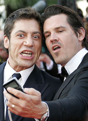 Javier Bardem y Josh Brolin, cuando presentaron la pelcula en Cannes. (Foto: REUTERS)