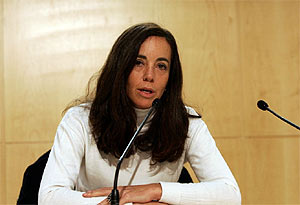 Mercedes Coghen, durante la presentacin de los resultados. (Foto: munimadrid.es)