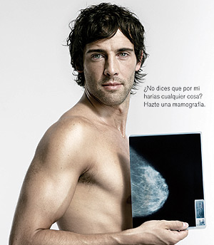 Cartel de la campaña por la lucha contra el cáncer de mama. (Foto: AECC)
