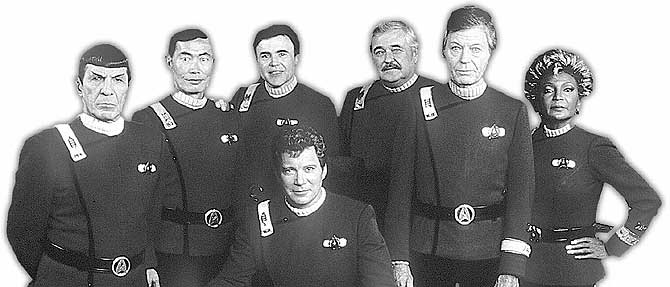 Star Trek. La tripulación original. (Contifoto)
