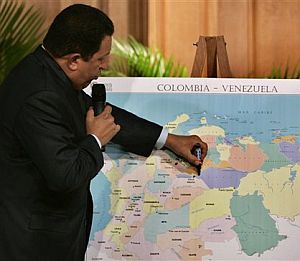 Hugo Chvez explica los detalles del plan. (Foto: AP)