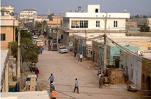 Vista de la ciudad somal de Bossaso, donde han sido secuestradas las cooperantes. (EFE)