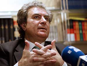 El ministro de Cultura, Csar Antonio Molina. (Foto: EFE)