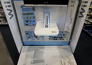 Un expositor con la videoconsola Wii de Nintendo. (Foto: AP)