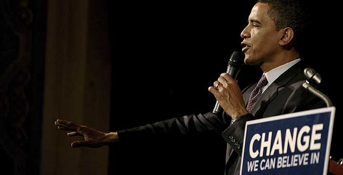 Barack Obama, camino de convertir su sueo infantil en realidad. (Foto: Reuters)