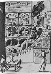Cuadrante mural del astrnomo Tycho Brahe (Foto: Univ. Princeton)