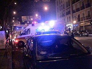 Lugar en el que ha sido atropellada la mujer. (Foto: Ayuntamiento de Madrid)