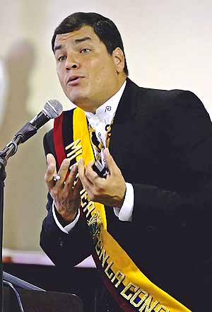 Rafael Correa. (Foto: AFP)