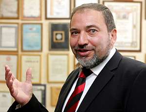 Avigdor Liberman, lder del Partido ultranacionalista 'Israel Beiteinu' (Israel es nuestra casa). (Foto: AFP)