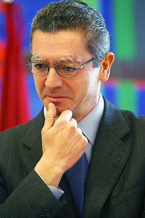 El alcalde de la capital, Alberto Ruiz-Gallardn. (Foto: AFP)