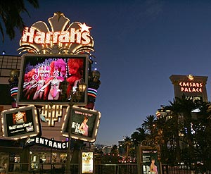 Los hoteles casino Harrah's y Caesar's Palace, en Las Vegas. (Foto: REUTERS)