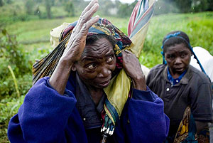 Mujeres de Repblica Democrtica del Congo huyen de la violencia. (Foto: REUTERS)