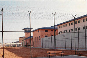 Imagen tomada desde el interior del Centro Penitenciario de Palma. (Foto: Pep Vicens)