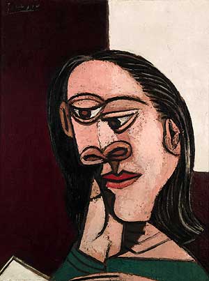 'Tte de Femme', retrato que Pablo Picasso pint de su amante y musa Dora Maar. (Foto: EFE)