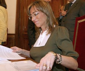 Carme Chacón, ministra de Vivienda. (Foto: EFE)