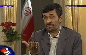 Imagn de la entrevista, cedida por la televisin pblica iran. (Foto: AFP)