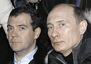 Medvedev y Putin. (Foto: REUTERS)