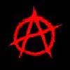 El símbolo anarquista utilizado por los 'hackers'.
