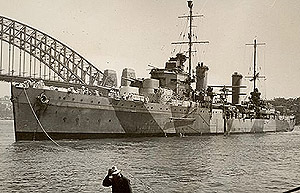 El barco australiano "HMAS Sydney", encontrado 66 aos despus. (Foto: AFP)