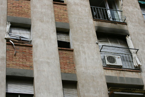 Imagen de la vivienda afectada. (Foto: Jaume Sellart / Efe)