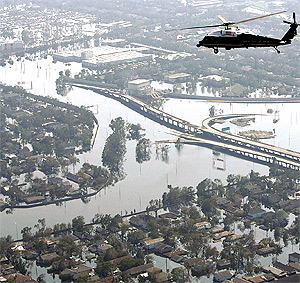 El 75% de la ciudad qued sumergida bajo las aguas. (Foto: AP)